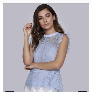 DOLCE CABO Lace Blouse